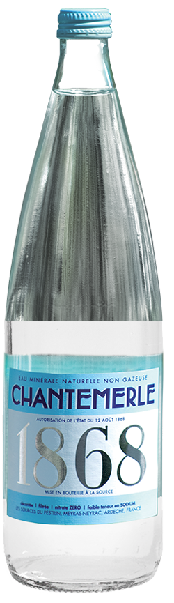 Eau minerale naturelle plate - Chantemerle - Pestrin - ventadour